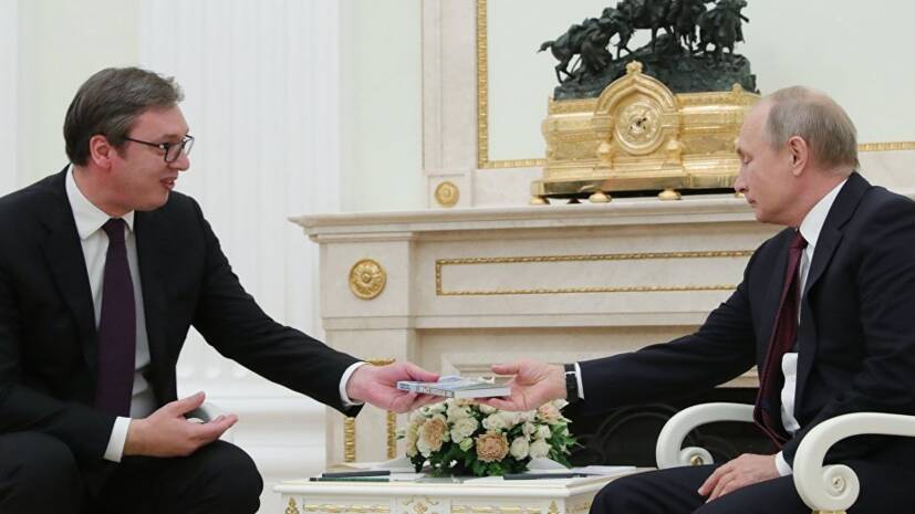 Вучич намерен побеседовать с представителем Боснии и Герцеговины перед встречей с Путиным