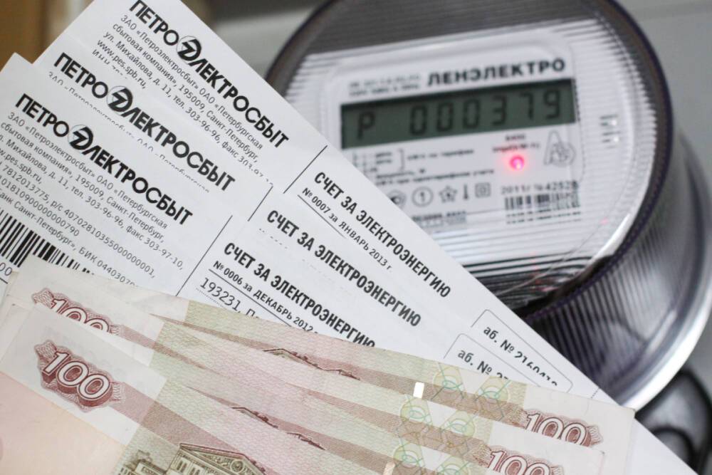 В Петербурге жильцам без счетчиков повысят плату за электроэнергию