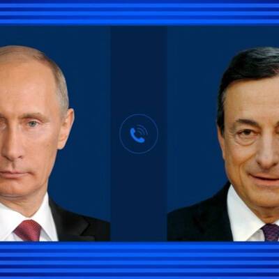 Путин провел телефонный разговор с премьером Италии Марио Драги