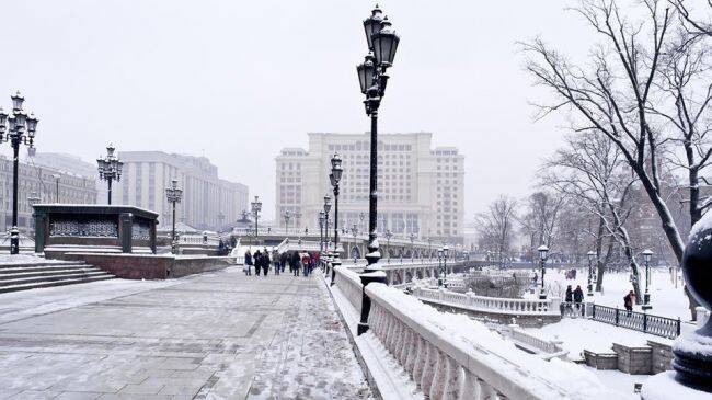 Снег и гололед прогнозируют синоптики в Москве 23 ноября