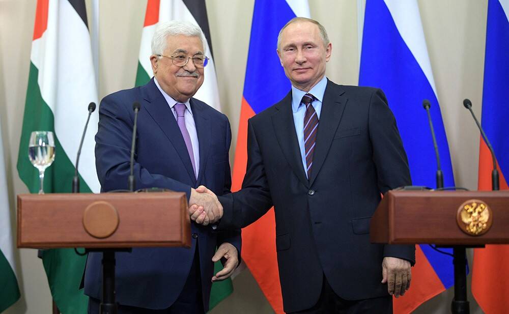 Владимир Путин встретился с лидером Палестины