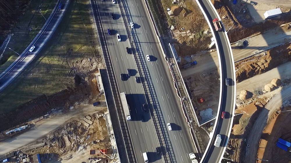 Продолжается строительство трассы Солнцево – Бутово – Варшавское шоссе