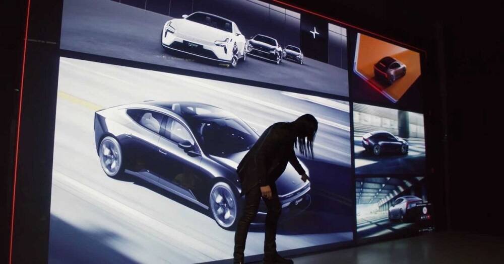Яркий электрокар от Volvo показали на фото и видео: он бросит вызов Tesla и Porsche