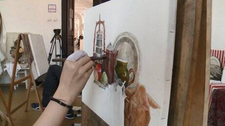 В Пензе молодые художники отметили День акварели
