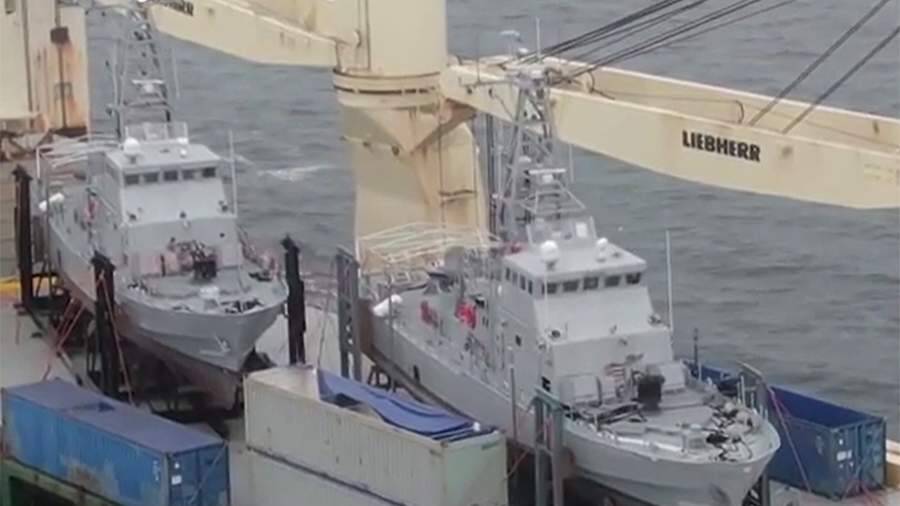 Два патрульных катера США прибыли в Одессу
