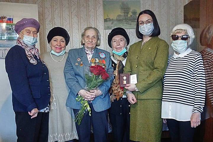 В Рязани ветеран ВОВ Татьяна Лемешева отметила 95-летний юбилей