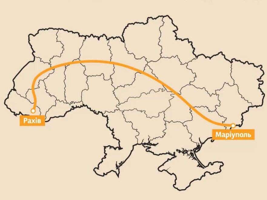 "Объединяет Восток и Запад". "Укрзалізниця" рассказала о самом длинном маршруте поезда в Украине, который запустит в декабре