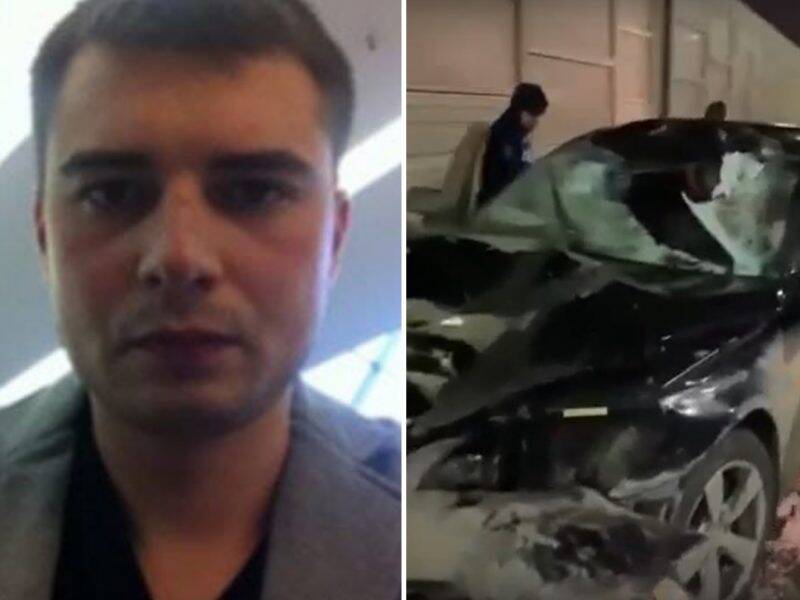 «Гнал под 200 км/ч»: в Тюмени пьяный следователь на BMW сбил насмерть двух дорожных рабочих