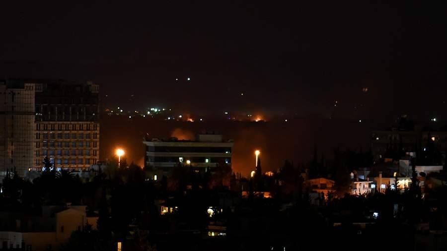 В Минобороны рассказали об атаке ВВС Израиля на Сирию