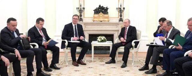 Глава МИД Сербии Селакович назвал историческим газовый договор Путина и Вучича