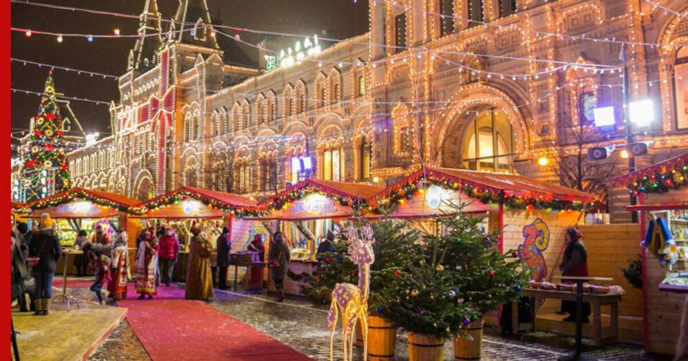 Москва возобновит проведение уличных фестивалей и ярмарок перед Новым годом