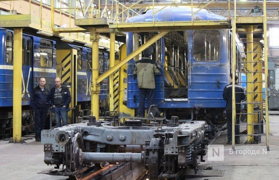 Почти 400 млн рублей пойдет на ремонт вагонов нижегородского метро в 2022 году