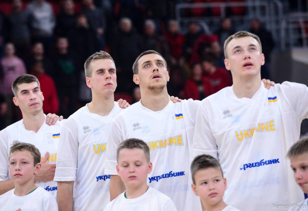 Сборная Украины по баскетболу огласила заявку на матч отбора на ЧМ-2023 против Грузии