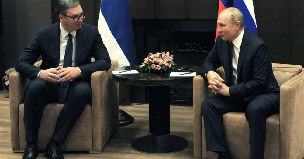 В Кремле рассказали о подарках Путина Вучичу на встрече в Сочи