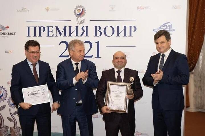 Астраханский изобретатель стал лучшим в России и получил 1 млн рублей