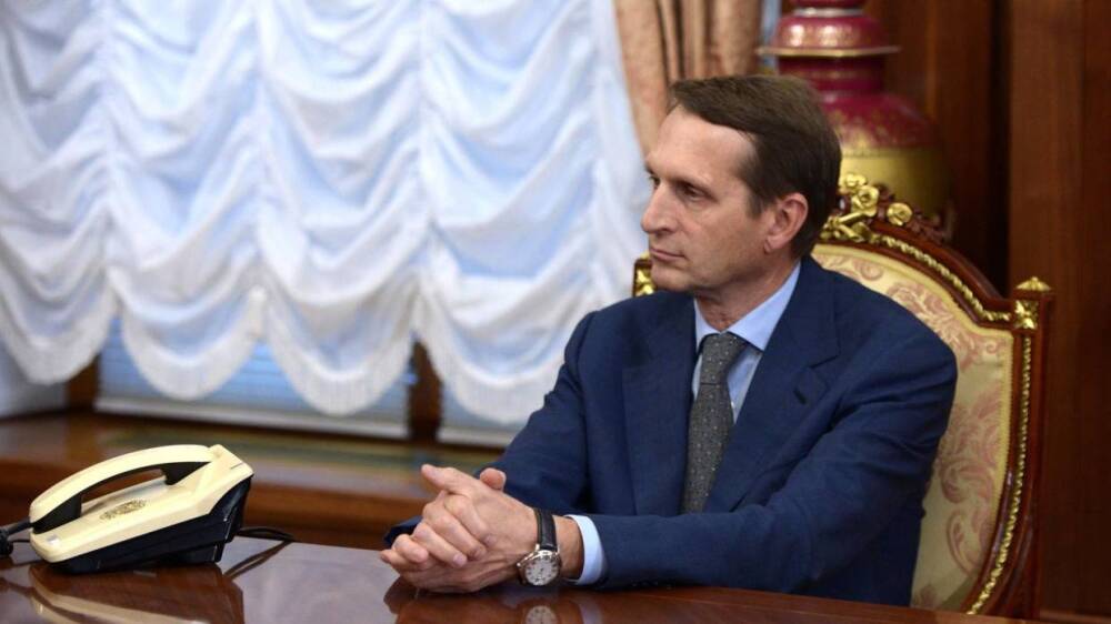 Глава СВР Нарышкин: никакого «российского вторжения» на Украину не будет