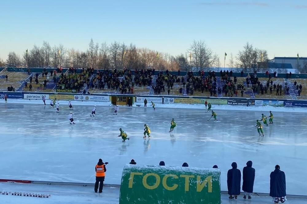 Архангельский «Водник» порвал нижегородский «Старт» на своём льду