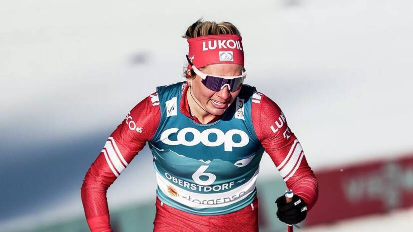 Сорина заняла восьмое место на первом этапе КМ по лыжным гонкам