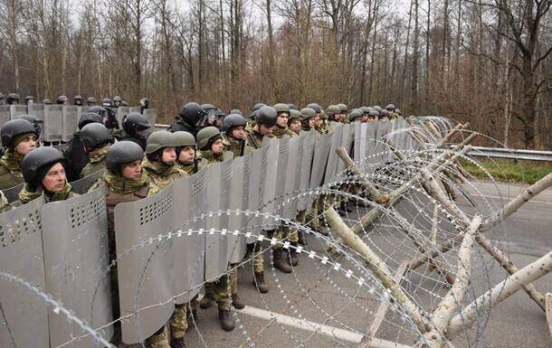 Возле границы с Беларусью состоялись учения украинских силовиков