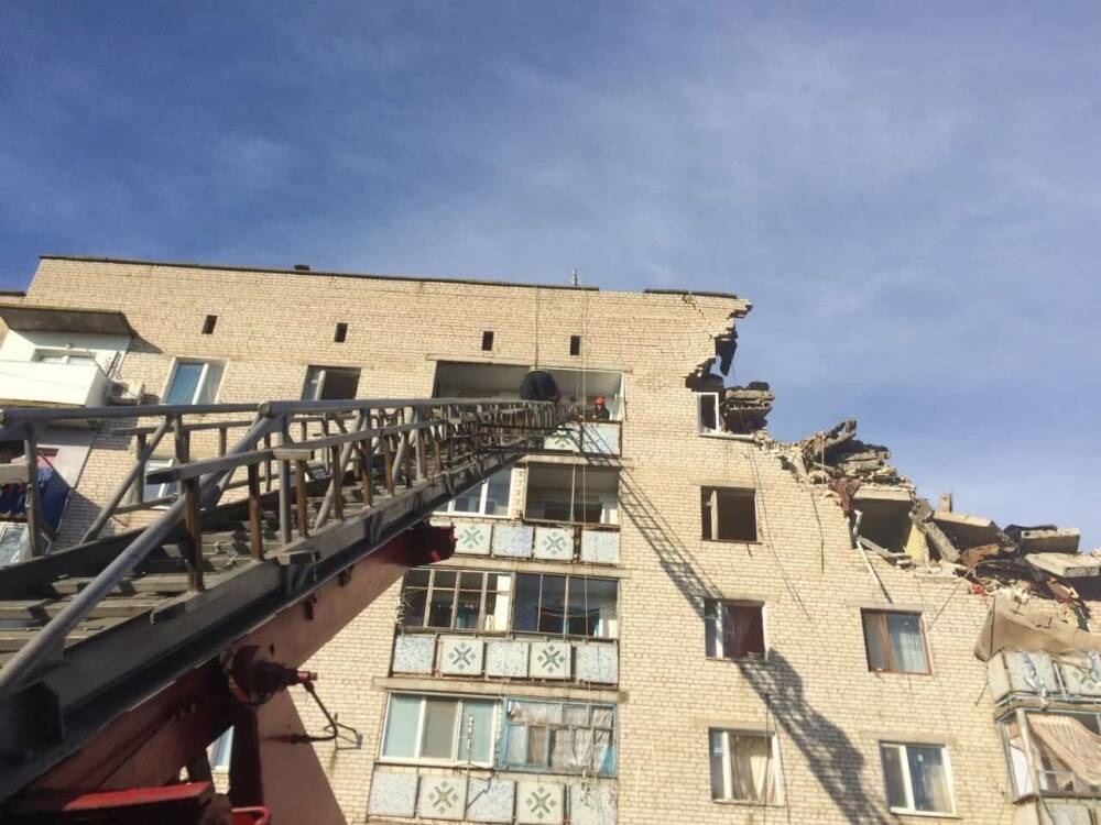 Взрыва в доме в Николаевской области. Умер мужчина, эвакуированный из соседнего подъезда