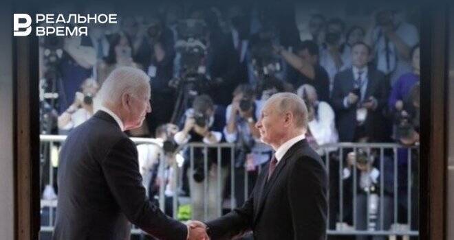 В Кремле надеются на проведение встречи Путина и Байдена в этом году
