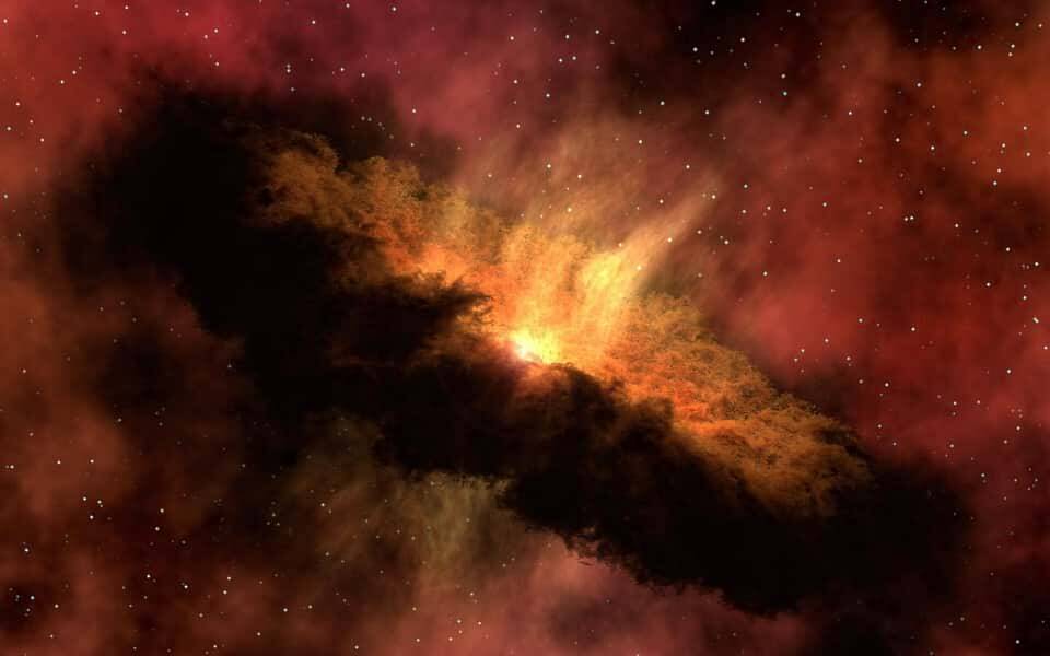 Hubble показал удивительное фото туманности Пламя и мира