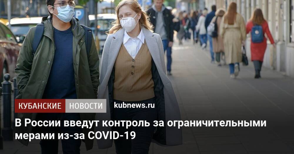 В России введут контроль за ограничительными мерами из-за коронавируса