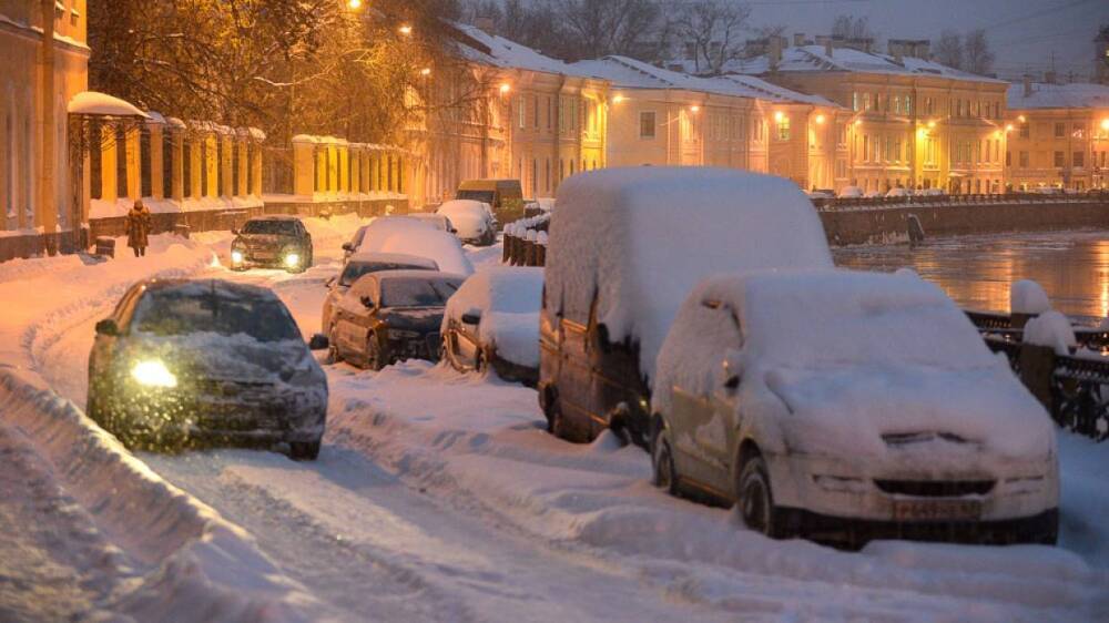 Петербург завалит снегом из-за прихода циклона «Бенедикт»
