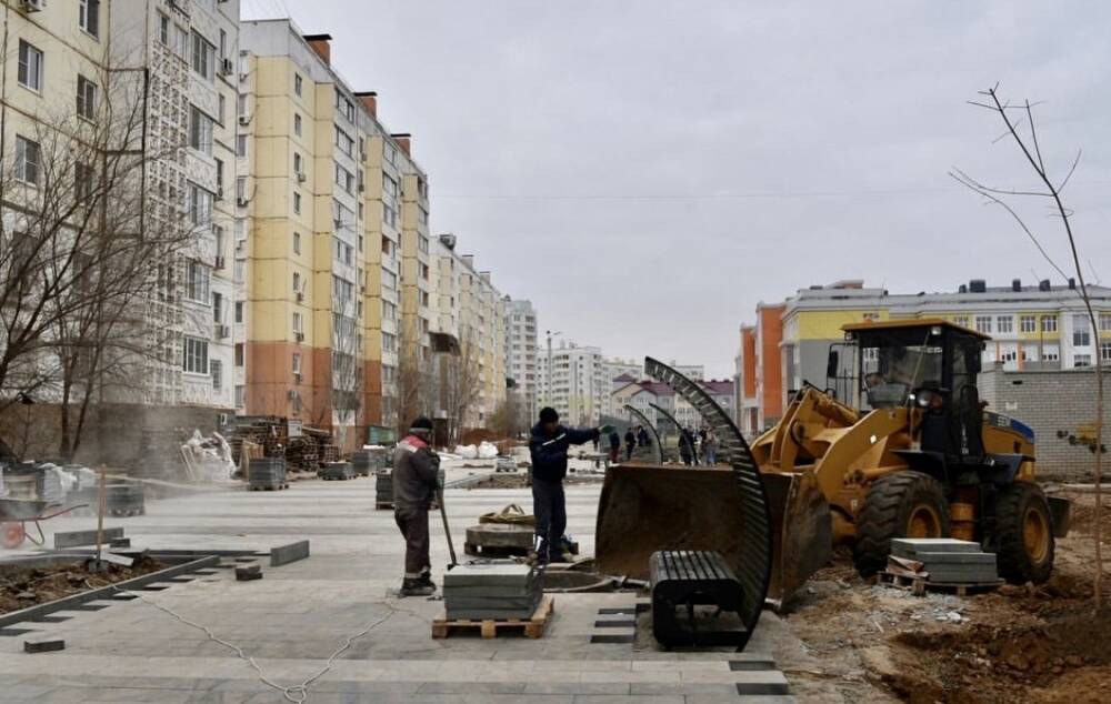 В Астрахани до конца года благоустроят бульвар в Кировском районе