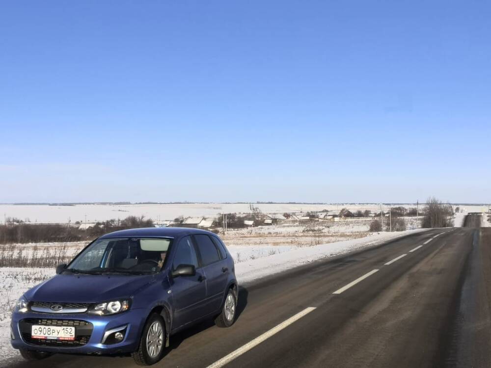 Дорогу к поселку Идеал в Нижегородской области отремонтировали более чем за 200 млн рублей