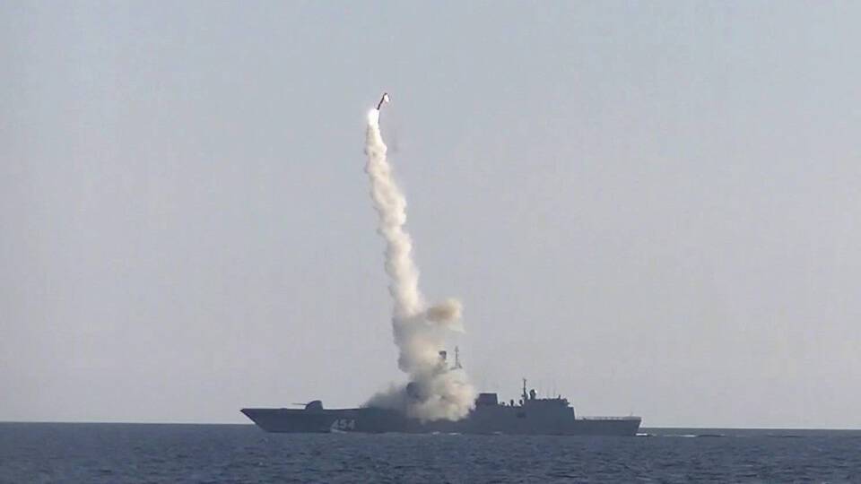 Новый успешный пуск гиперзвуковой ракеты «Циркон» произведен с фрегата «Адмирал Горшков»