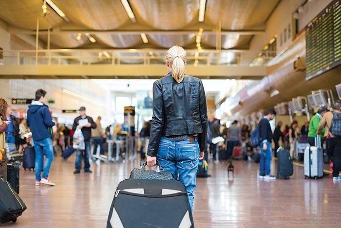 Количество пассажиров в аэропорту Франкфурта увеличивается
