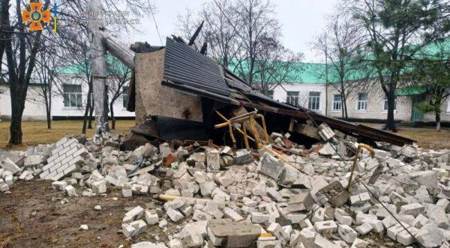 В Волынской области Украины взорвалась школьная котельная