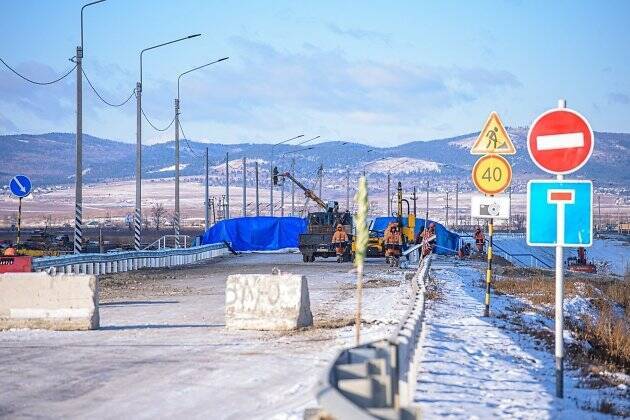 Каштакский мост, рухнувший в 2018 году из-за наводнения в Чите, откроют 1 декабря