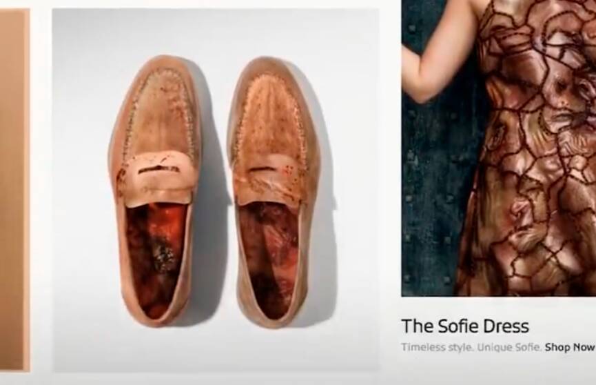 Одежда из «человеческой кожи»: зоозащитники создали необычный онлайн-магазин. Посмотрите – это впечатляет!