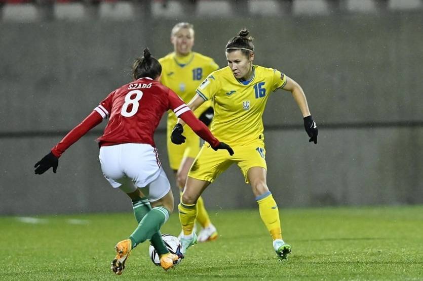 ЧМ-2023: женская сборная Украины проиграла Венгрии в квалификации