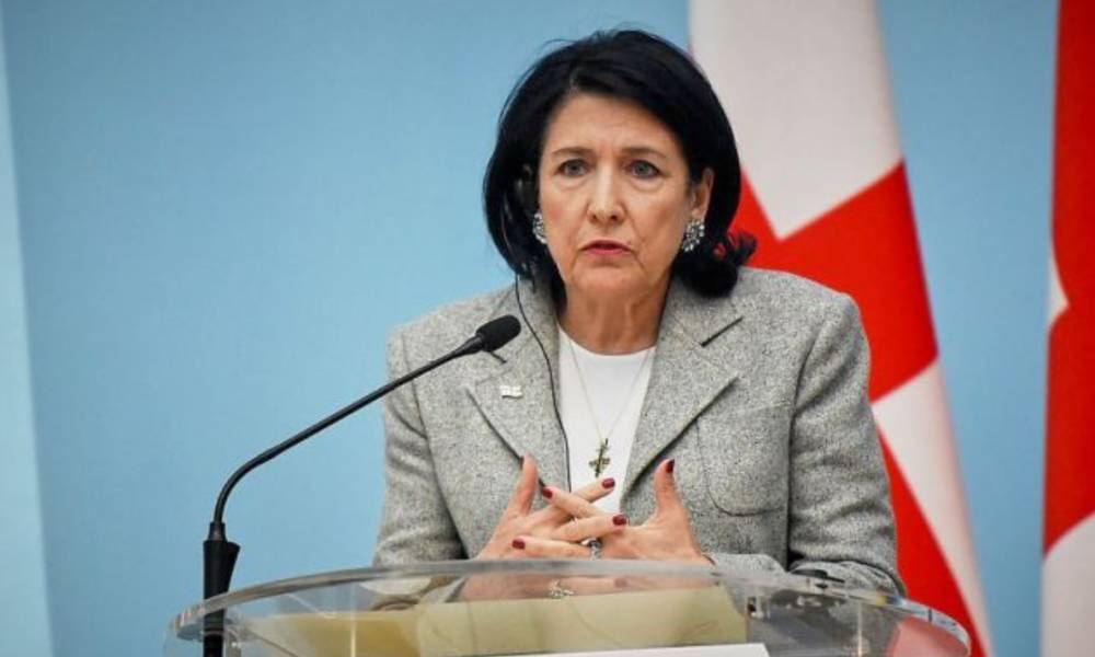 Президент Грузии сделала заявление о помиловании Саакашвили