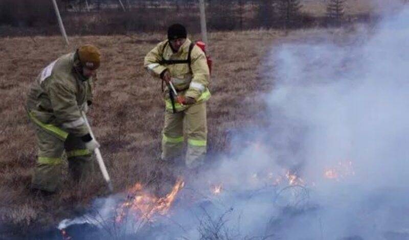 В Магаданской области локализовали пожар в морозной тундре