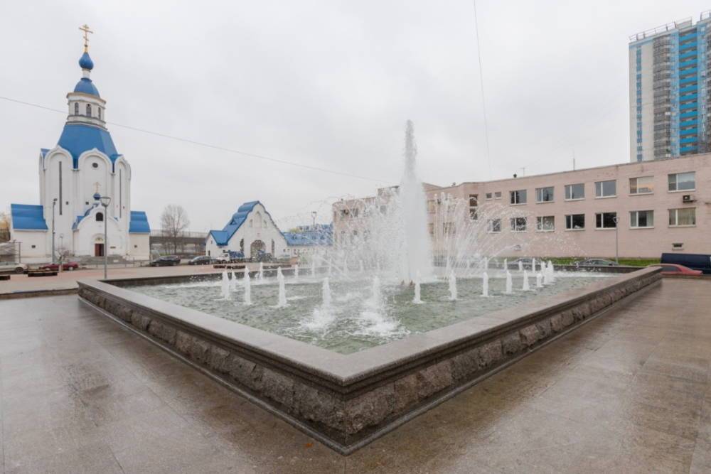 Водоканал завершил реконструкцию фонтана в Шушарах
