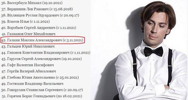 Максим Галкин угодил в киевский список «врагов Украины»