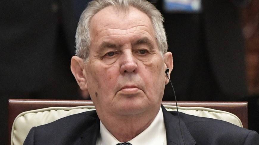Президент Чехии Земан переведен из реанимации в обычную палату