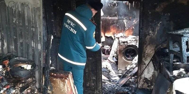 При пожаре в частном доме под Волгоградом погибли два ребенка