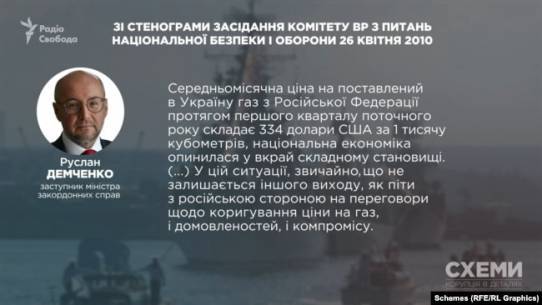 «Схемы»: Замсекретаря СНБО Демченко лоббировал «харьковские соглашения»