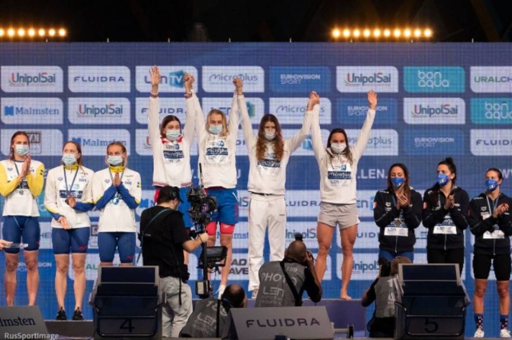 Каменева завоевала еще две награды на чемпионате Европы по плаванию