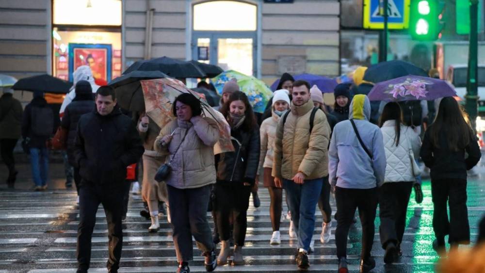 Петербуржцев ожидают небольшие дожди 7 ноября