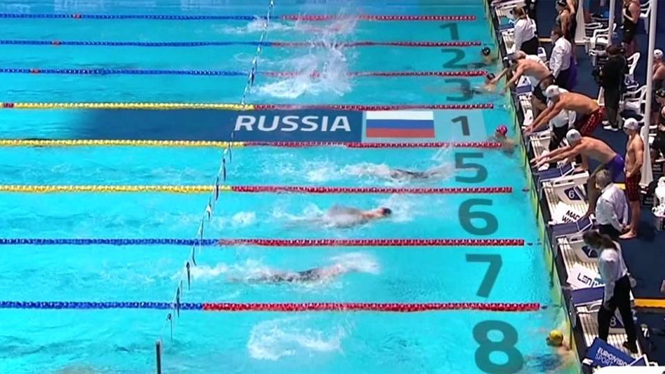 Российская сборная заняла первое место в медальном зачете на чемпионате Европы по плаванию на короткой воде