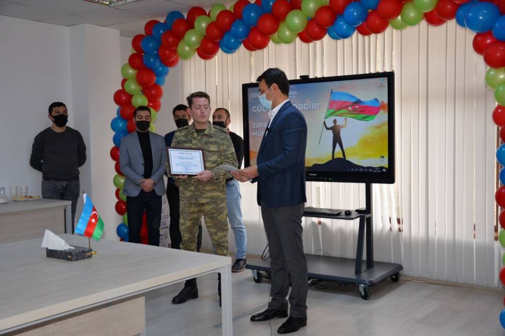 ENGINET провел совместное мероприятие с участниками второй Карабахской войны по случаю Дня Победы