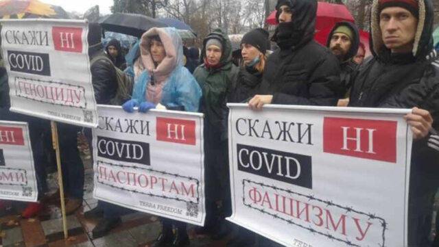 Гордон усмотрел в митингах украинских антипрививочников «руку Кремля»