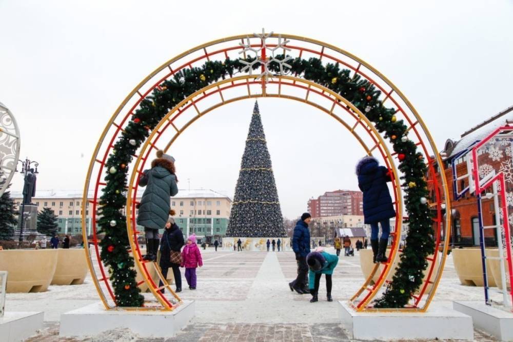 В Пензе новогоднюю елку на площади Ленина установят до 15 декабря