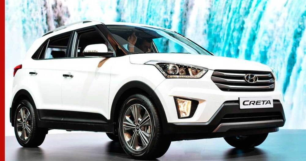 Hyundai Creta возглавила список самых продаваемых кроссоверов в России